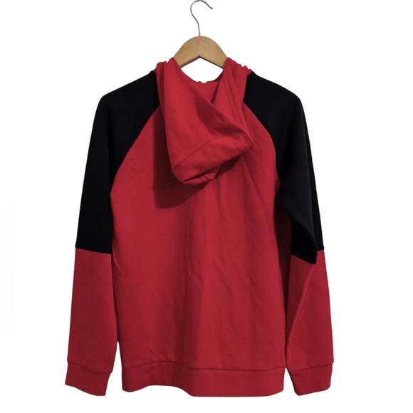 Athletic Works sz XXL sz 18  Red and Black Casual Zip Front Boys Hoodie Jacket - Picture 2 of 7